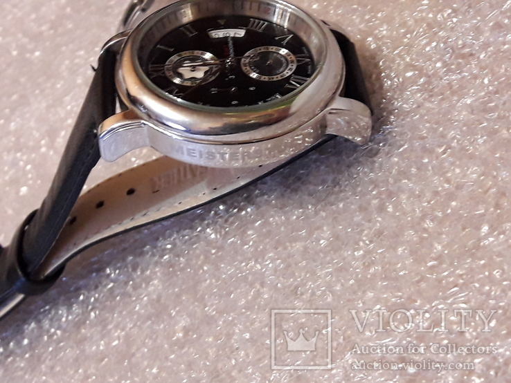 Часы GMT Chronograph Mont Blanc №9168 (ИМИТАЦИЯ), фото №6