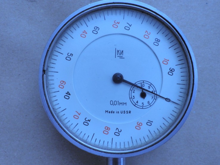 Индикатор часового типа 0.01 мм., фото №3