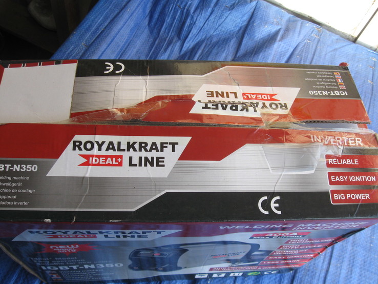 Зварювальний Апарат ROYALKRAFT Ideal LINE IGBT-N350  НОВA  з Німеччини, фото №4