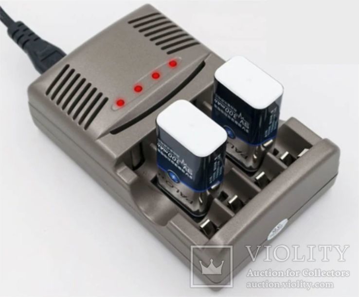 Зарядное устройство для аккумуляторов AA/AAA/Крона, numer zdjęcia 7