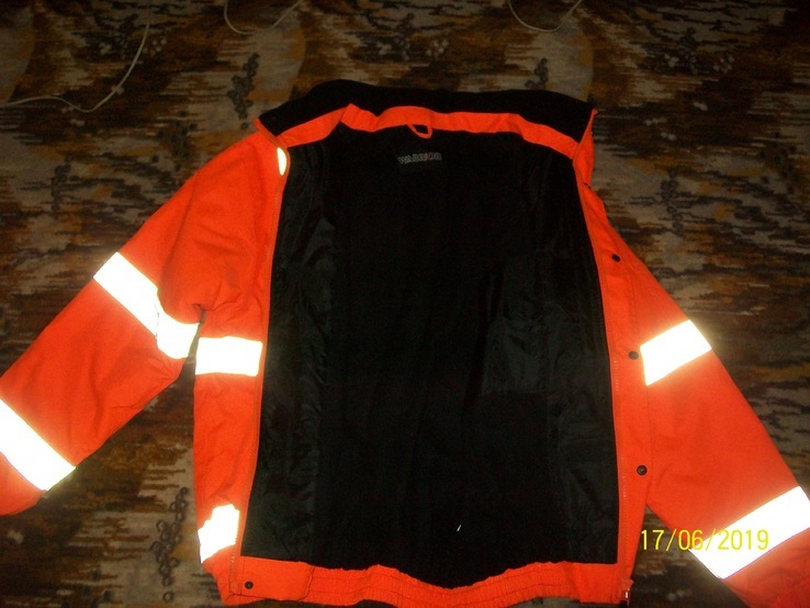 Курточка осенне-зимняя со светоотражателями для спецслужб. р. 52-54., фото №5