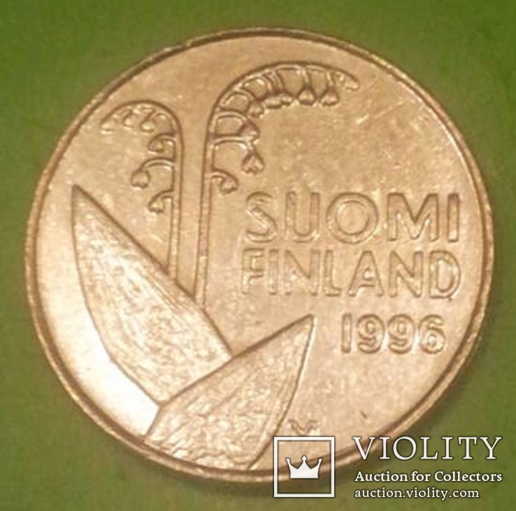 Фінляндія 10 пенні, 1996, фото №3