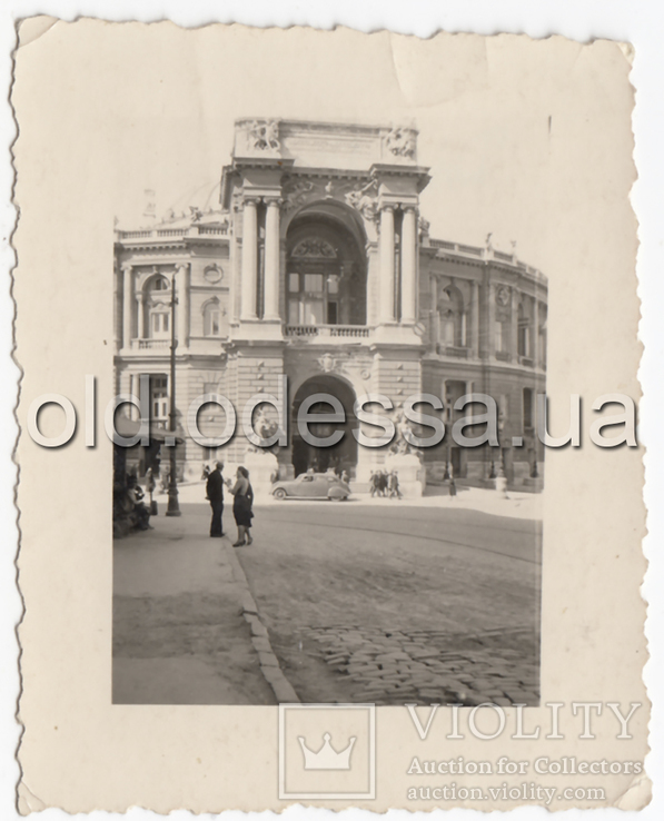 Одесса Оккупация 1943 Одесский Оперный театр, фото №2