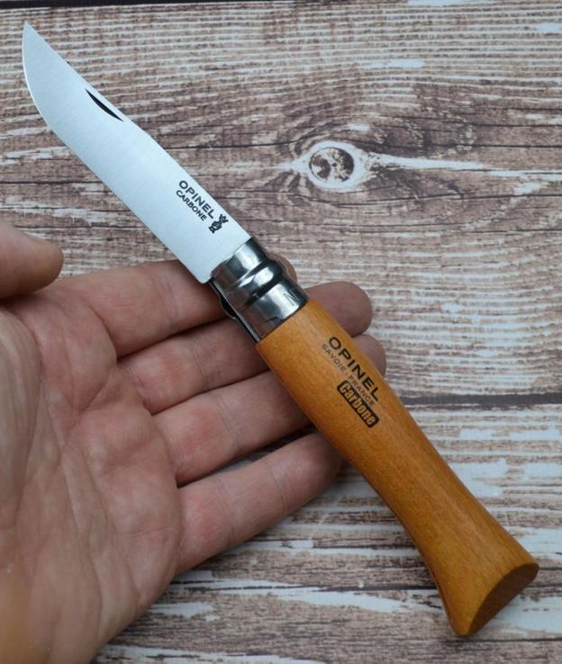 Нож Opinel Carbon Steel №9 VRN, фото №4