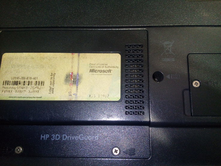 Ноутбук HP Compaq 2510q МАСТЕРУ, numer zdjęcia 9
