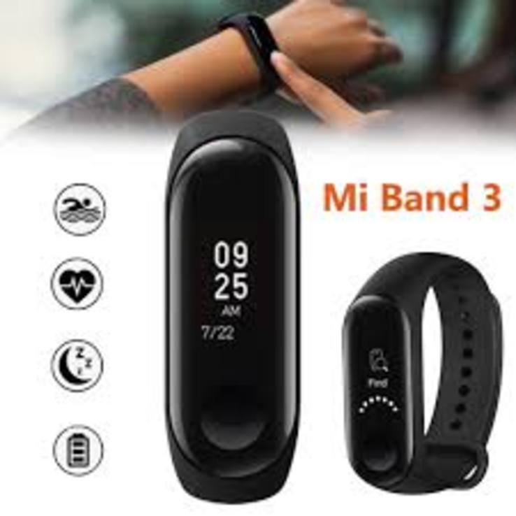 Фітнес-браслет Mi Band 3 Black, фото №2