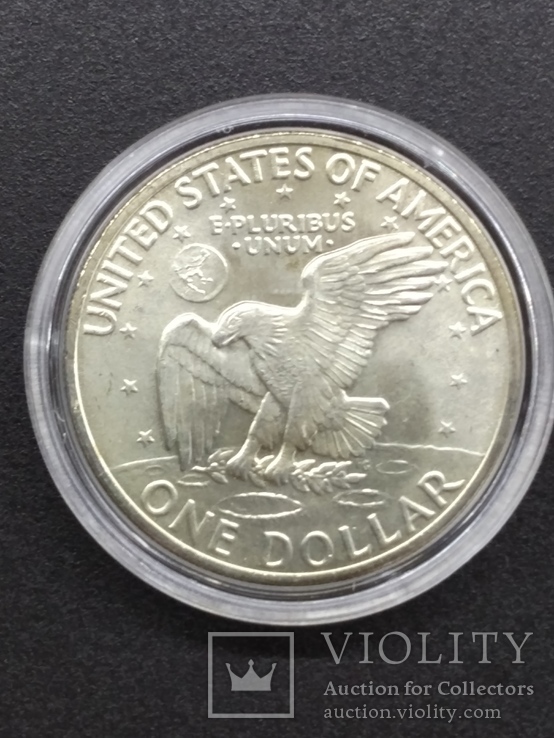 1 доллар США серебро