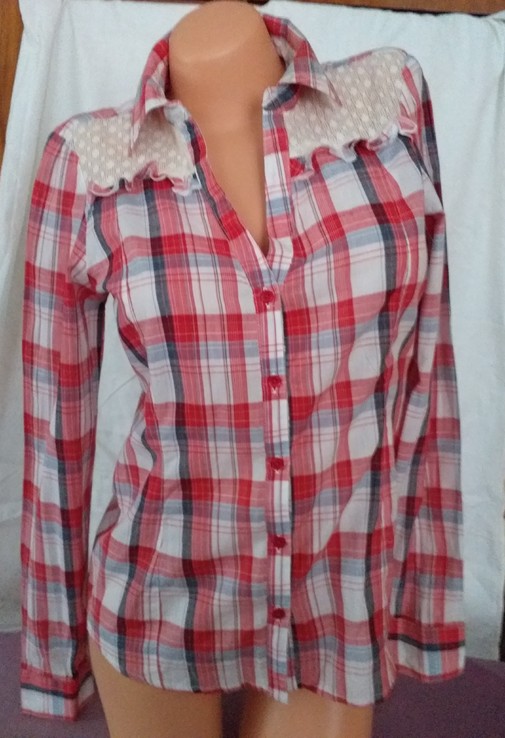 Красивая и модная жеская рубашка VERO MODA, фото №2
