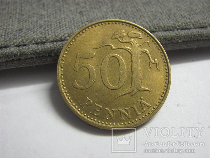 Финляндия 50 пенни 1985г, фото №2
