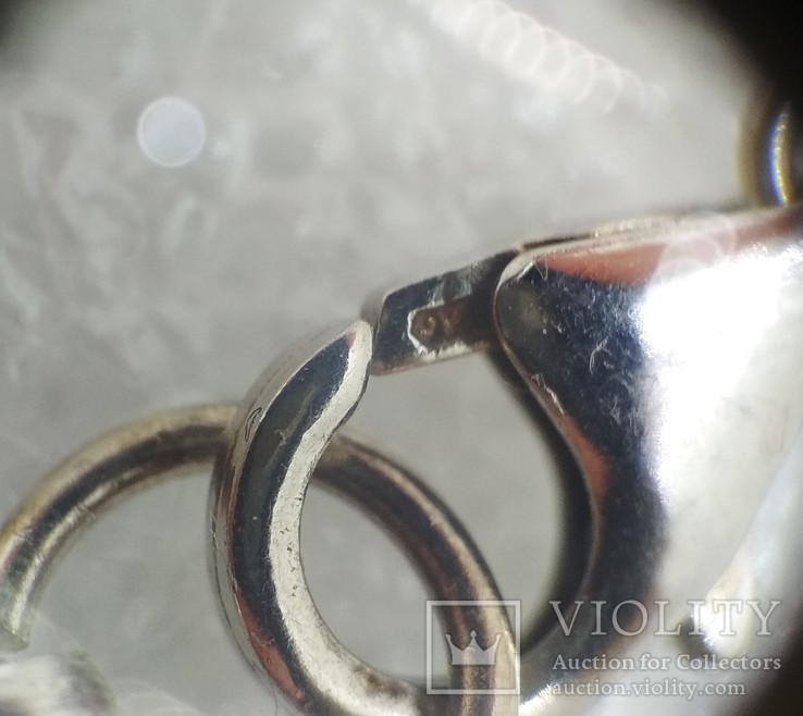 Винтаж ожерелье колье серебро 925 пластик бакелит ?, фото №9