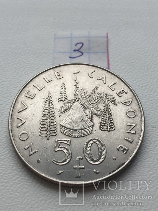 Новая Каледония 50 франков, 1967