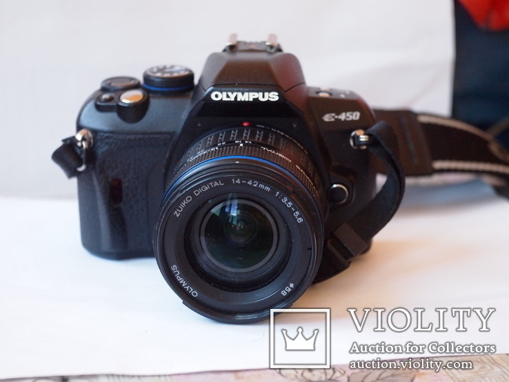 Зеркальный фотоаппарат Olympus E-450, фото №8