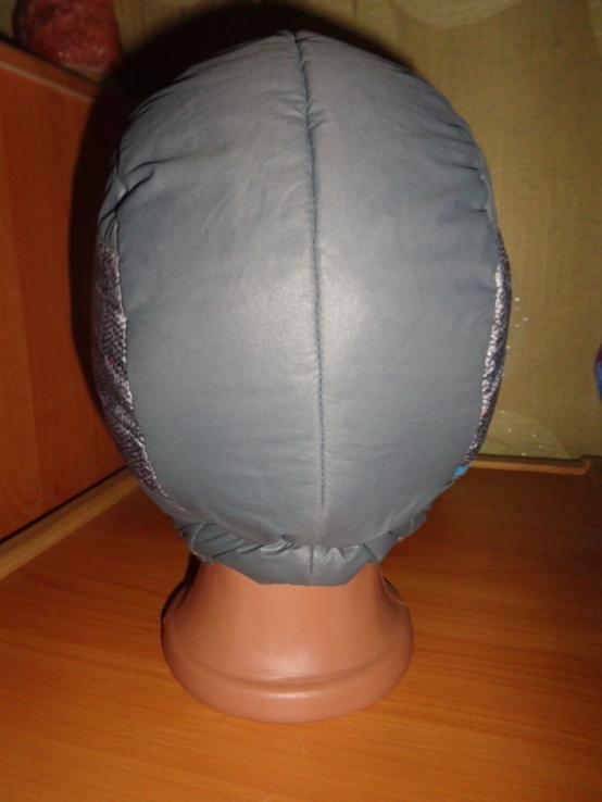Зимняя шапка-ушанка ТМ Дембохаус, размер 52-54, фото №4