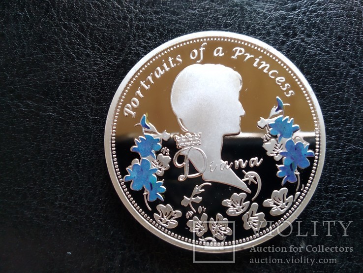 Сувенирная монета " Princess Diana" (Диана, принцесса Уэльская), фото №5