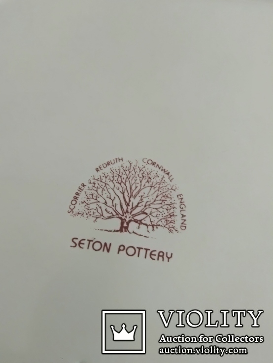  Пепельница Dunhill Seton Pottery Англия винтаж, фото №7
