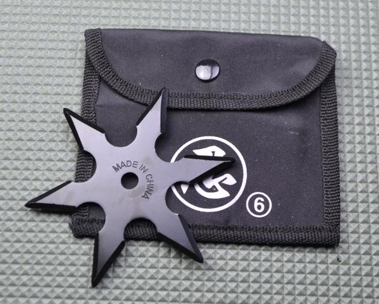 Shuriken shestiluchevoj black