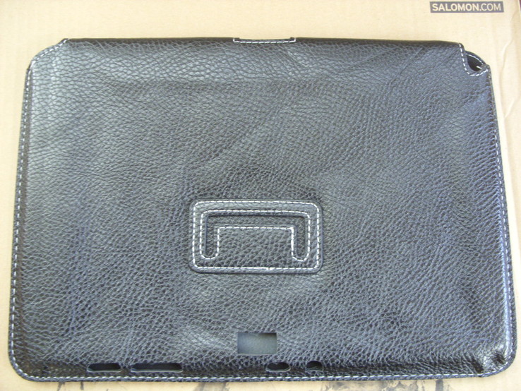 Кожаный чехол для Samsung Galaxy Tab 2 10.1 черный, фото №4