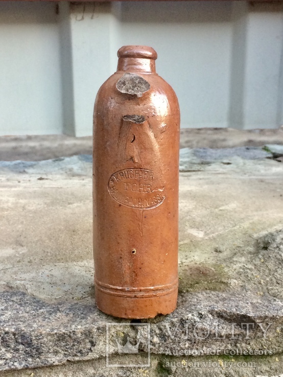Старинные керамические бутылки, фото №8