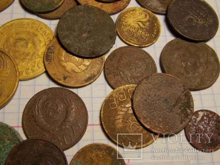 139 монет СССР ( Накопано за год ), фото №4