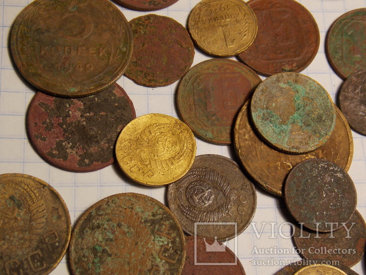 139 монет СССР ( Накопано за год ), фото №8