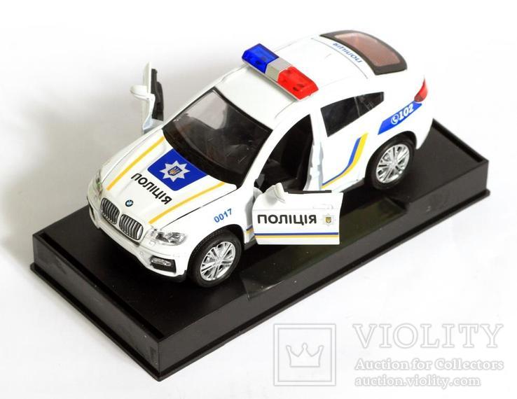 1:32 Автопром BMW X6 Полиция, фото №5