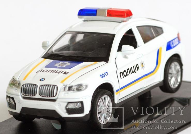 1:32 Автопром BMW X6 Полиция, фото №2
