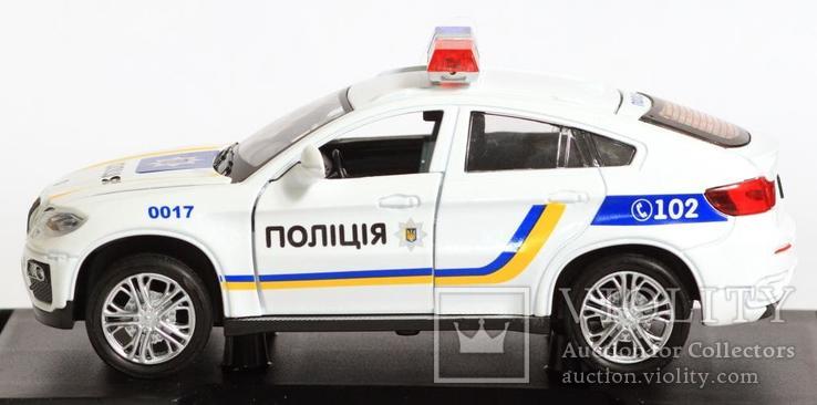 1:32 Автопром BMW X6 Полиция, фото №7