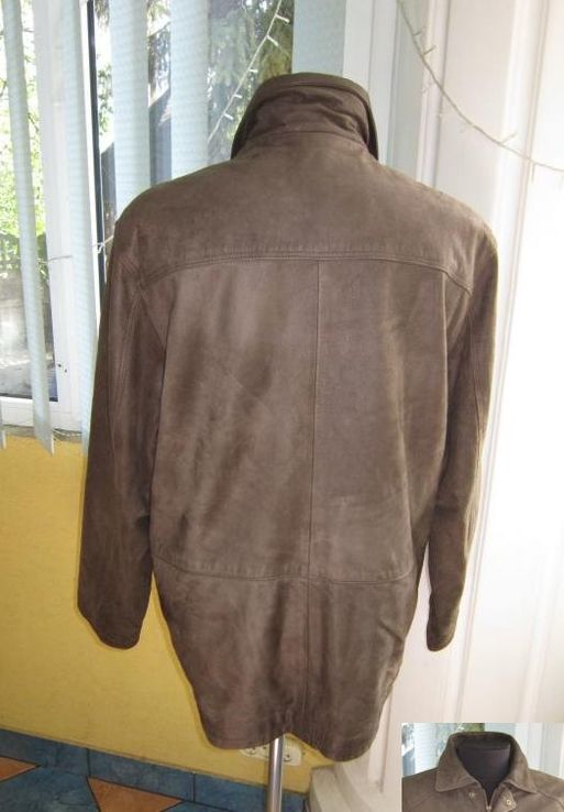 Утеплённая кожаная мужская куртка LEATHER STYLE. Англия. Лот 575, фото №5