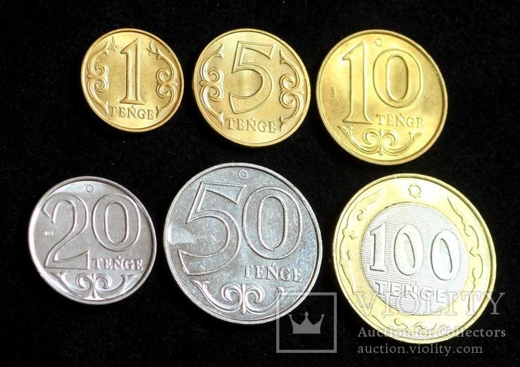 Набор монет Казахстана ( 6 шт ), фото №3