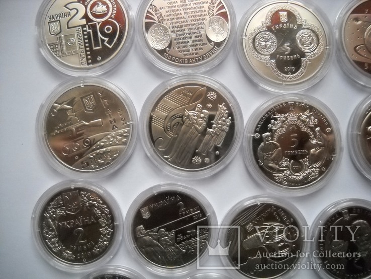 Річний набір монет України 2019 року - 18 шт, фото №9