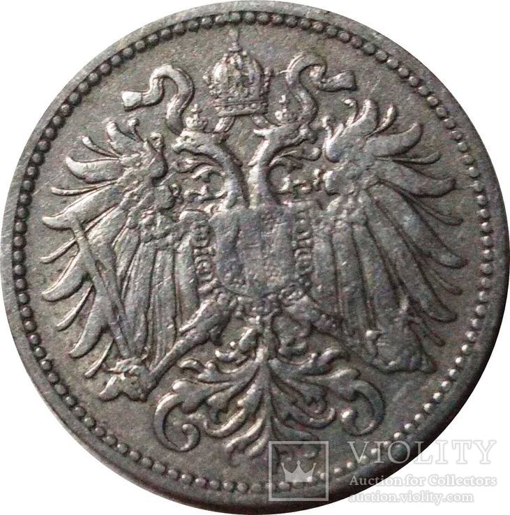 Австрия 10 геллеров, 1895, фото №3