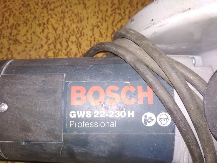 Угловая шлифмашина Bosch GWS 22-230 H, numer zdjęcia 3