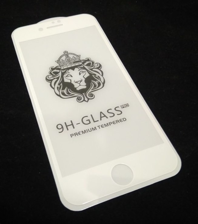 Защитное 5D стекло iPhone 7, iPhone 8 белое