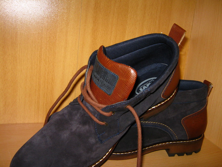 Мужские кожаные ботинки Am SHOE новые , р. 45 Germany, фото №3
