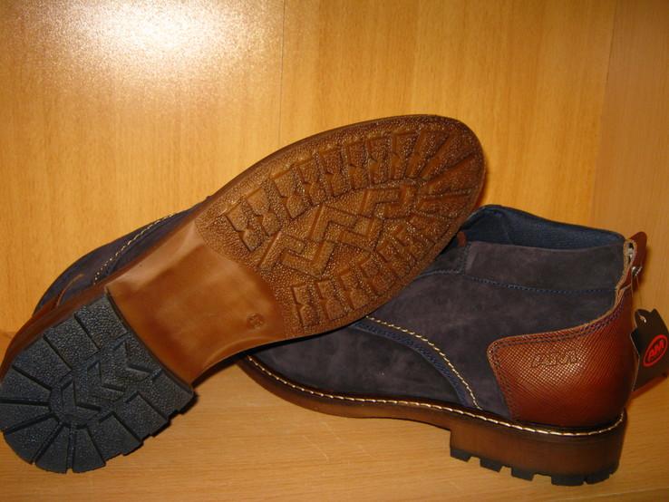 Мужские кожаные ботинки Am SHOE новые , р. 45 Germany, photo number 6