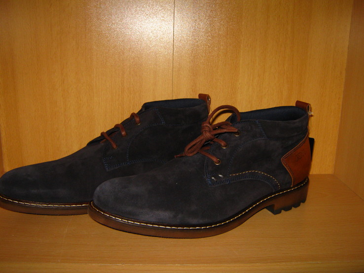 Мужские кожаные ботинки Am SHOE новые , р. 45 Germany, фото №7