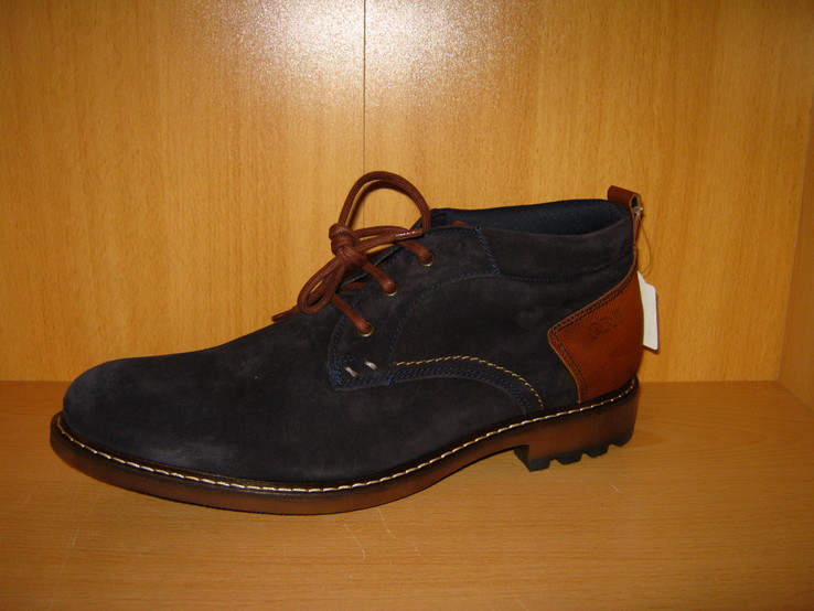 Мужские кожаные ботинки Am SHOE новые , р. 45 Germany, фото №8