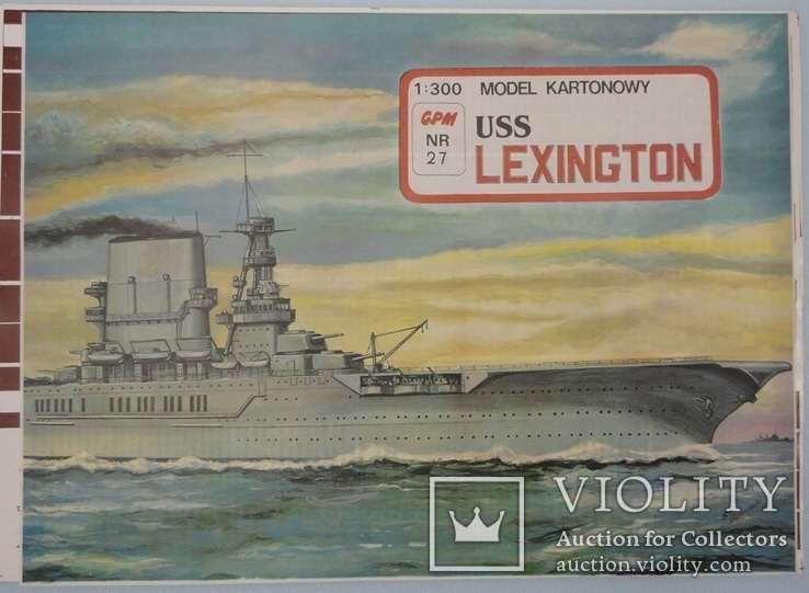 Корабль авианосец "USS Lexington"   1:300   GPM  27\1992, фото №2