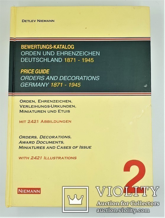 Каталог немецких наград Д. Ниманна 2 издaние.2004 г., фото №2