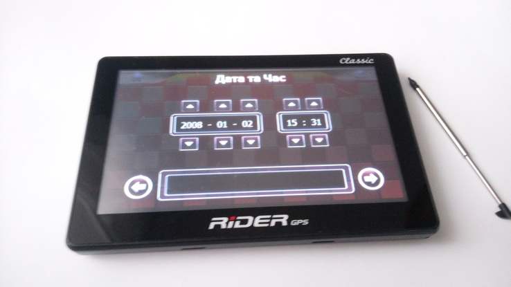 GPS Навигатор  Rider, фото №7