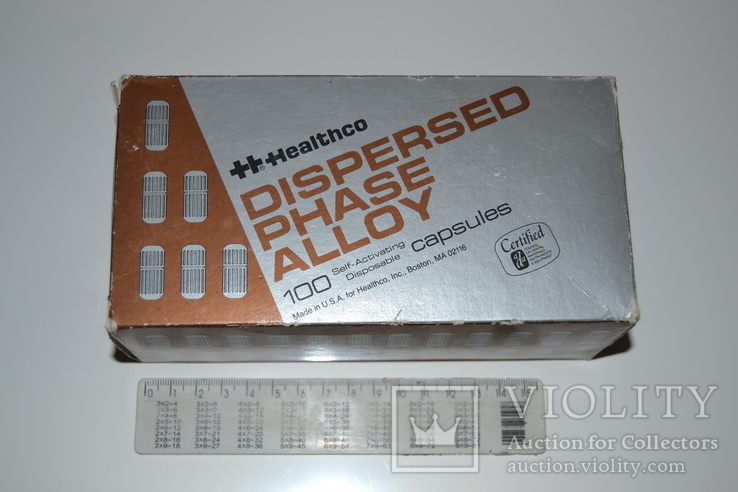 Пломбировочный материал Dispersed phase alloy 100 шт 600 мг