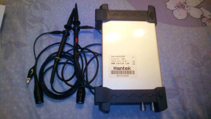 USB осциллограф Hantek 6022BE -- 2 канала 20 МГц, фото №3