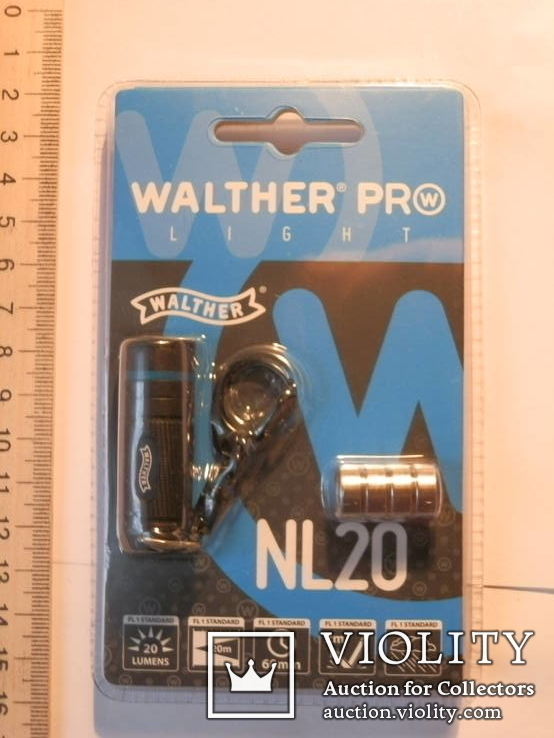 Фонарик для поисковиков и не только. walther pro. новый, фото №2