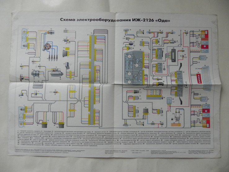 Схема электрооборудования ИЖ -2126 ОДА, photo number 3