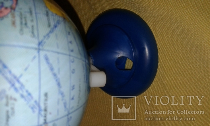 Сувенир Глобус с точилкой для карандашей, фото №2