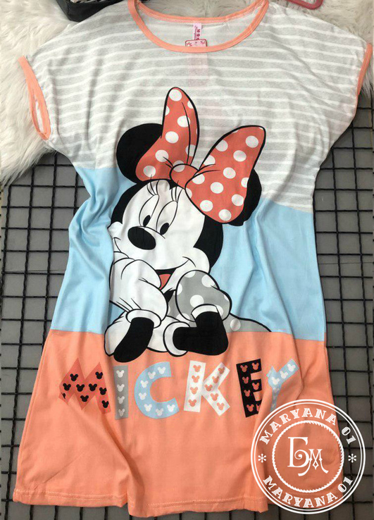 Мимишная ночнушка Mickey / Микки oversize, photo number 2