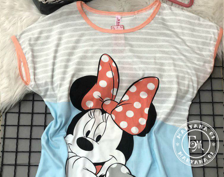 Мимишная ночнушка Mickey / Микки oversize, фото №3