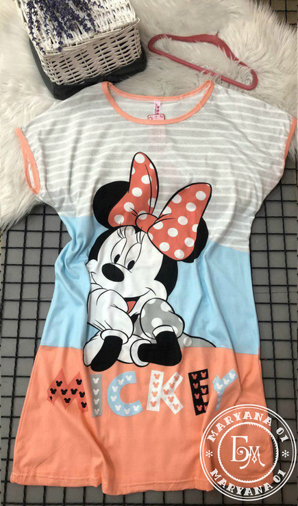 Мимишная ночнушка Mickey / Микки oversize, фото №6