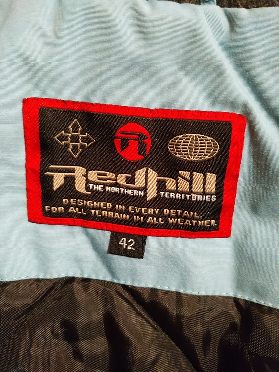 Куртка спортивная трекинговая READHILL нейлон синтепон р-р 42, фото №10