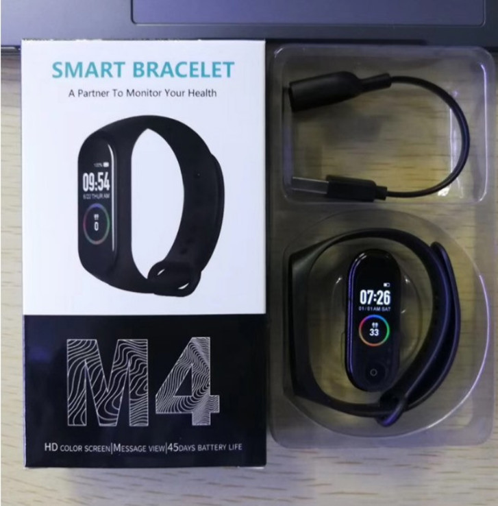 Умные фитнес часы с измерением давления Smart Band M4, фото №6